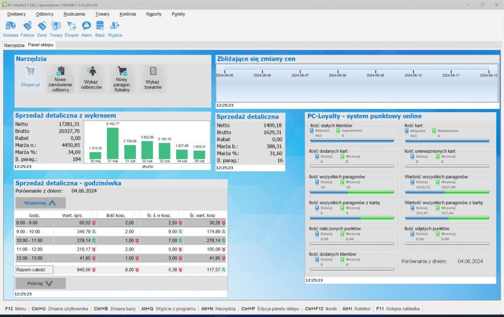 PC-Market 7 – pulpit programu